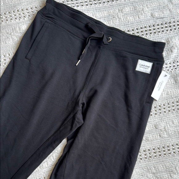 Calvin Klein Black Joggers with Relaxed Fit - Picture 1 of 13